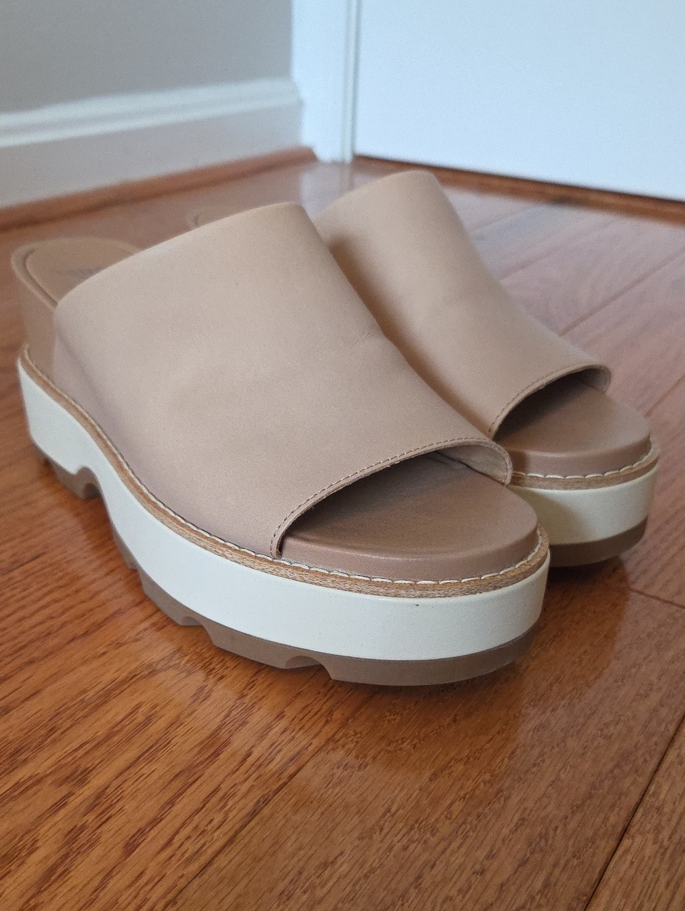 Sorel Slide Wedge Sandals